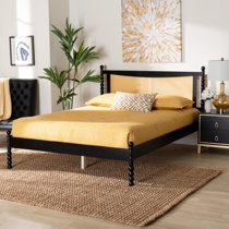 Baxton Studio Bed Mid Century Modern Wayfair